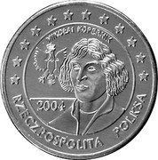 Poland 50 Euro Cent (Nicolaus Copernicus) X# Pn6 NIKOŁAI KOPERNIK 2004 RZECZPOSPOLITA POLSKA coin obverse Poland 50 Euro Cent (Nicolaus Copernicus) X# Pn6 NIKOŁAI KOPERNIK 2004 RZECZPOSPOLITA POLSKA coin obverse