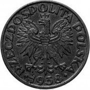 Poland 50 Groszy (Proba) RZECZPOSPOLITA POLSKA 1938 coin obverse Poland 50 Groszy (Proba) RZECZPOSPOLITA POLSKA 1938 coin obverse