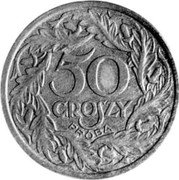 Poland 50 Groszy (Trial Strike. German Occupation WW II) 50 GROSZY PRÓBA coin reverse Poland 50 Groszy (Trial Strike. German Occupation WW II) 50 GROSZY PRÓBA coin reverse
