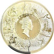 Niue Fifty Dollars (Elizabeth II Peter the Great) ELIZABETH II 2015 NIUE ISLAND FIFTY DOLLARS УКАЗ О ВВЕДЕНИИ АССАМБЛЕИ 1718 ПОЛТАВСКОЕ СРАЖЕНИЕ 1709 СПАСЕНИЕ ТОНУЩИХ СОЛДАТ У ЛАХТИ 1724 ВЗЯТИЕ НАРВЫ 1704 ВЗЯТИЕ АЗОВА 1696 ЦАРЬ-ПЛОТНИК coin obverse Niue Fifty Dollars (Elizabeth II Peter the Great) ELIZABETH II 2015 NIUE ISLAND FIFTY DOLLARS УКАЗ О ВВЕДЕНИИ АССАМБЛЕИ 1718 ПОЛТАВСКОЕ СРАЖЕНИЕ 1709 СПАСЕНИЕ ТОНУЩИХ СОЛДАТ У ЛАХТИ 1724 ВЗЯТИЕ НАРВЫ 1704 ВЗЯТИЕ АЗОВА 1696 ЦАРЬ-ПЛОТНИК coin obverse