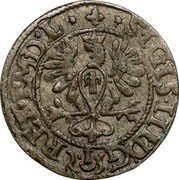 Poland 1/2 Grosza (Sigismund III. Crown) SIGIS III D G REX P M D L coin obverse Poland 1/2 Grosza (Sigismund III. Crown) SIGIS III D G REX P M D L coin obverse