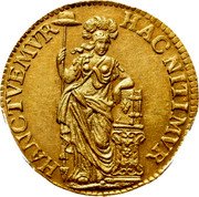 Netherlands 1/2 Gulden (Utrecht Province Coin Pattern) HAC NITIMVR HANC TVEMVR coin reverse Netherlands 1/2 Gulden (Utrecht Province Coin Pattern) HAC NITIMVR HANC TVEMVR coin reverse