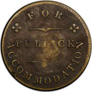 Canada 1/2 Penny (Ships, Colonies and Commerce) FOR PUBLICK ACCOMMODATION coin reverse Canada 1/2 Penny (Ships, Colonies and Commerce) FOR PUBLICK ACCOMMODATION coin reverse