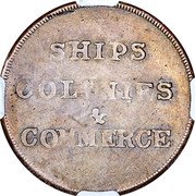 Canada 1/2 Penny (Ships, Colonies and Commerce. Imitation) SHIPS COLONIES & COMMERCE coin reverse Canada 1/2 Penny (Ships, Colonies and Commerce. Imitation) SHIPS COLONIES & COMMERCE coin reverse