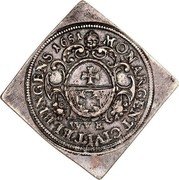 Poland 1/2 Thaler (Johann Casimir) KM# 52a MON ARGENT CIVIT ELBINGENS 1651 1 8 WVE coin reverse Poland 1/2 Thaler (Johann Casimir) KM# 52a MON ARGENT CIVIT ELBINGENS 1651 1 8 WVE coin reverse