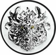 Fiji 1 Dollar (Year Of The Dragon. 3D)  coin reverse Fiji 1 Dollar (Year Of The Dragon. 3D)  coin reverse