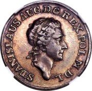 Poland 1 Gulden (Zloty) Stanislaus Augustus. Pattern 1771 KM# Pn98 STANISLAUS AUG D G REX POL M D L coin obverse Poland 1 Gulden (Zloty) Stanislaus Augustus. Pattern 1771 KM# Pn98 STANISLAUS AUG D G REX POL M D L coin obverse