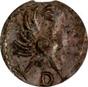 Poland 1 Pfennig (City of Drossen) KM# 3 D coin obverse