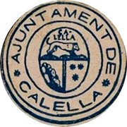 Spain 10 Centimos (Calella) AJUNTAMENT DE CALELLA coin obverse Spain 10 Centimos (Calella) AJUNTAMENT DE CALELLA coin obverse