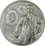 Cook Islands 10 Dollars (Colonel Theodore Roosevelt) ELIZABETH II COOK ISLANDS IRB 10 DOLLARS coin obverse Cook Islands 10 Dollars (Colonel Theodore Roosevelt) ELIZABETH II COOK ISLANDS IRB 10 DOLLARS coin obverse