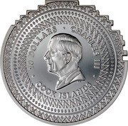 Cook Islands 10 Dollars Elephant 2024  Proof 10 DOLLARS CHARLES III DT COOK ISLANDS coin obverse