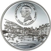 Cook Islands 10 Dollars (The Rock of Monaco) 10 DOLLARS CHARLES III 2024 DT COOK ISLANDS coin obverse