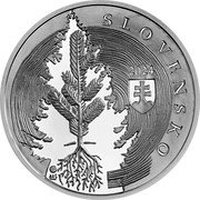Slovakia 10 Euro (250th Anniversary of the Birth of Jozef Dekret Matejovie) SLOVENSKO 2024 MS MK coin obverse