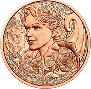 Austria 10 Euro Peony 2024 2024 10 EURO REPUBLIK ÖSTERREICH coin obverse Austria 10 Euro Peony 2024 2024 10 EURO REPUBLIK ÖSTERREICH coin obverse
