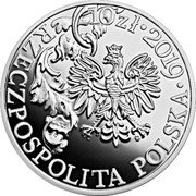 Poland 10 Zlotych Hetman Stefan Czarniecki 2019 MW Proof 10 ZŁ 2019 RZECZPOSPOLITA POLSKA MW coin obverse Poland 10 Zlotych Hetman Stefan Czarniecki 2019 MW Proof 10 ZŁ 2019 RZECZPOSPOLITA POLSKA MW coin obverse