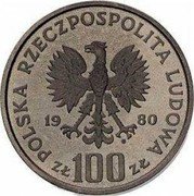 Poland 100 Zlotych Environment Protection. Cappercaillie. Trial Strike 1980 MW KM# Pr398 POLSKA RZECZPOSPOLITA LUDOWA 19 80 MW ZŁ 100 ZŁ coin obverse Poland 100 Zlotych Environment Protection. Cappercaillie. Trial Strike 1980 MW KM# Pr398 POLSKA RZECZPOSPOLITA LUDOWA 19 80 MW ZŁ 100 ZŁ coin obverse