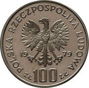 Poland 100 Zlotych Environmental Protection. Chamois. Trial Strike 1979 MW KM# Pr355 POLSKA RZECZPOSPOLITA LUDOWA 19 79 MW ZŁ 100 ZŁ coin obverse Poland 100 Zlotych Environmental Protection. Chamois. Trial Strike 1979 MW KM# Pr355 POLSKA RZECZPOSPOLITA LUDOWA 19 79 MW ZŁ 100 ZŁ coin obverse