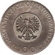 Poland 100 Zlotych (Mikolaj Kopernik. Trial Strike) KM# Pr218 POLSKA RZECZPOSPOLITA LUDOWA 1973 ZŁ 100 ZŁ coin obverse Poland 100 Zlotych (Mikolaj Kopernik. Trial Strike) KM# Pr218 POLSKA RZECZPOSPOLITA LUDOWA 1973 ZŁ 100 ZŁ coin obverse