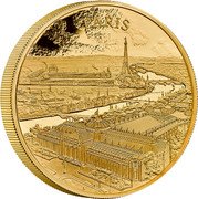 UK 1000 Pounds (Paris) PARIS coin reverse UK 1000 Pounds (Paris) PARIS coin reverse