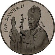 Poland 1000 Zlotych Pope John Paul II. Trial Strike 1982 MW KM# Pr480 JAN PAWEŁ II PRÓBA coin reverse Poland 1000 Zlotych Pope John Paul II. Trial Strike 1982 MW KM# Pr480 JAN PAWEŁ II PRÓBA coin reverse