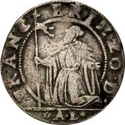 Italy 12 Soldi Francesco Erizzo ND (1631-1646)Â FRANC - ERIZZO - D AL coin obverse Italy 12 Soldi Francesco Erizzo ND (1631-1646)Â FRANC - ERIZZO - D AL coin obverse