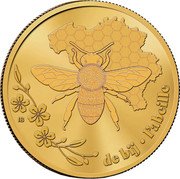 Belgium 2 1/2 Euro (The Bee) DE BIJ L'ABEILLE IB coin reverse Belgium 2 1/2 Euro (The Bee) DE BIJ L'ABEILLE IB coin reverse