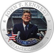 Cook Islands 2 Dollars Life of John F. Kennedy. To the Moon 2023 TO THE MOON JOHN F. KENNEDY AN AMERICAN LIFE coin reverse Cook Islands 2 Dollars Life of John F. Kennedy. To the Moon 2023 TO THE MOON JOHN F. KENNEDY AN AMERICAN LIFE coin reverse