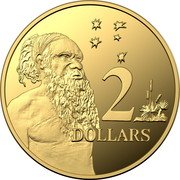 Australia 2 Dollars (Memorial. Native) 2 DOLLARS coin reverse Australia 2 Dollars (Memorial. Native) 2 DOLLARS coin reverse