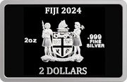 Fiji 2 Dollars (Mona Lisa by Leonardo & Van Gogh's Starry Night) 2 OZ 2024 2 DOLLARS .999 FINE SILVER FIJI REREVAKA NA KALOU KA DOKA NA TUI coin obverse Fiji 2 Dollars (Mona Lisa by Leonardo & Van Gogh's Starry Night) 2 OZ 2024 2 DOLLARS .999 FINE SILVER FIJI REREVAKA NA KALOU KA DOKA NA TUI coin obverse