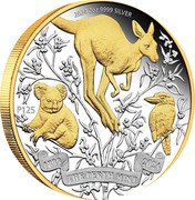 Australia 2 Dollars The Perth Mint's 125th Anniversary 2024 P125 JM 2024 2OZ 9999 SILVER P125 1899 THE PERTH MINT 2024 coin reverse
