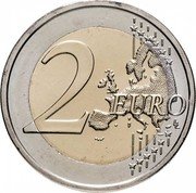 Finland 2 Euro (Finnish Architecture) 2 EURO LL coin reverse