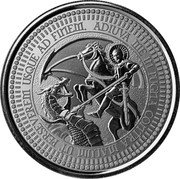 Samoa 2 Tala (Saint George and The Dragon) ADIUVA ME IN PUGNA CONTRA MALUM UT PERSEVEREM USQUE AD FINEM coin reverse Samoa 2 Tala (Saint George and The Dragon) ADIUVA ME IN PUGNA CONTRA MALUM UT PERSEVEREM USQUE AD FINEM coin reverse