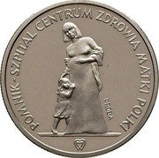 Poland 200 Zlotych Memorial Hospital Center. Trial Strike 1985 MW KM# Pr514 POWNIK - SZPITAL CENTRUM ZDROWIA MATKI POLKI PRÓBA SWF coin reverse Poland 200 Zlotych Memorial Hospital Center. Trial Strike 1985 MW KM# Pr514 POWNIK - SZPITAL CENTRUM ZDROWIA MATKI POLKI PRÓBA SWF coin reverse