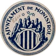 Spain 25 Centimos (Monistrol) AJUNTAMENT DE MONISTROL coin reverse Spain 25 Centimos (Monistrol) AJUNTAMENT DE MONISTROL coin reverse