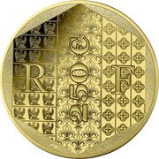 France 250 Euro The Louis d'Or 2024  In sets R F 250 € coin obverse
