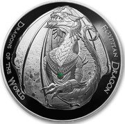 Fiji 5 Dollars (Egyptian Dragon) EGYPTIAN DRAGON DRAGONS OF THE WORLD coin reverse Fiji 5 Dollars (Egyptian Dragon) EGYPTIAN DRAGON DRAGONS OF THE WORLD coin reverse