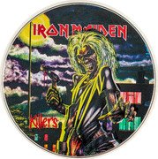 Cook Islands 5 Dollars (Killers) IRON MAIDEN KILLERS coin reverse