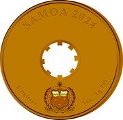Samoa 5 Dollars Transformers. Buzzsaw 2024 Set SAMOA 2024 FA'AVAE I LE ATUA SAMOA 5 DOLLARS 1 OZ AG .999 coin obverse Samoa 5 Dollars Transformers. Buzzsaw 2024 Set SAMOA 2024 FA'AVAE I LE ATUA SAMOA 5 DOLLARS 1 OZ AG .999 coin obverse