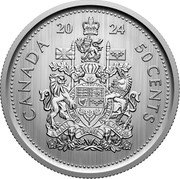 Canada 50 Cents (Charles III Specimen) 2024 CANADA 50 CENTS coin reverse Canada 50 Cents (Charles III Specimen) 2024 CANADA 50 CENTS coin reverse
