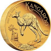 Australia 500 Dollars (Australian Kangaroo. Windmill) WR P125 KANGAROO 2024 5 OZ 9999 GOLD coin reverse Australia 500 Dollars (Australian Kangaroo. Windmill) WR P125 KANGAROO 2024 5 OZ 9999 GOLD coin reverse