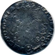 Poland 6 Groschen (Johann III Sobieski. Three Shields) VI GROS ARG SEX REG POLONIAE 16 80 coin reverse Poland 6 Groschen (Johann III Sobieski. Three Shields) VI GROS ARG SEX REG POLONIAE 16 80 coin reverse