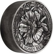 Australia 60 Dollars (Honey Bee) JM P125 HONEY BEE 2024 2 KILO 9999 SILVER coin reverse Australia 60 Dollars (Honey Bee) JM P125 HONEY BEE 2024 2 KILO 9999 SILVER coin reverse