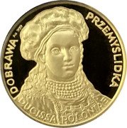 Niue Five Dollars (Dobrawa Przemyslidka) DUCISSA POLONIAE DOBRAWA PRZEMYSLIDKA AU 999 coin reverse Niue Five Dollars (Dobrawa Przemyslidka) DUCISSA POLONIAE DOBRAWA PRZEMYSLIDKA AU 999 coin reverse