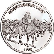 Niue Half Dollar (Commander in Chief) GEORGE WASHINGTON 1775 coin reverse Niue Half Dollar (Commander in Chief) GEORGE WASHINGTON 1775 coin reverse