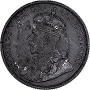 Canada One Dollar (George V. Pattern) KM# P16 GEORGIVS V DEI GRA REX ET IND IMP coin obverse Canada One Dollar (George V. Pattern) KM# P16 GEORGIVS V DEI GRA REX ET IND IMP coin obverse
