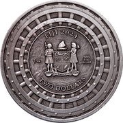 Fiji Two Dollars (Coin Vault) REREVAKA NA KALOU KA DOKA NA TUI 1OZ .999 FINE SILVER FIJI 2024 TWO DOLLARS coin obverse Fiji Two Dollars (Coin Vault) REREVAKA NA KALOU KA DOKA NA TUI 1OZ .999 FINE SILVER FIJI 2024 TWO DOLLARS coin obverse