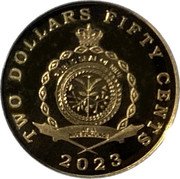 Niue Two Dollars Fifty Cents Anna Jagiellonka 2023 PUBLIC SEAL OF NIUE ATUA NIUE TUKULAGI TWO DOLLARS FIFTY CENTS 2023 coin obverse Niue Two Dollars Fifty Cents Anna Jagiellonka 2023 PUBLIC SEAL OF NIUE ATUA NIUE TUKULAGI TWO DOLLARS FIFTY CENTS 2023 coin obverse