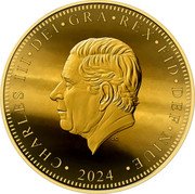 Niue Two Dollars (Royal Tour of Australia) CHARLES III DEI GRA REX FID DEF NIUE JC 2024 coin obverse Niue Two Dollars (Royal Tour of Australia) CHARLES III DEI GRA REX FID DEF NIUE JC 2024 coin obverse