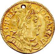 Poland 1/2 Dukat (Johann Casimir. Eagle) IO CASIMI DG REX coin obverse