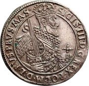 Poland 1/2 Talara (Sigismund III) KM# 38a SIGIS III D G REX POL M D L RVS PRVS MAS coin obverse Poland 1/2 Talara (Sigismund III) KM# 38a SIGIS III D G REX POL M D L RVS PRVS MAS coin obverse